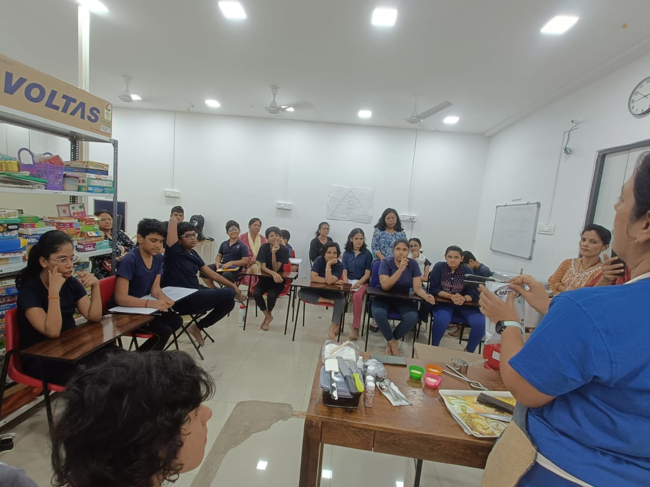 Students in classroom